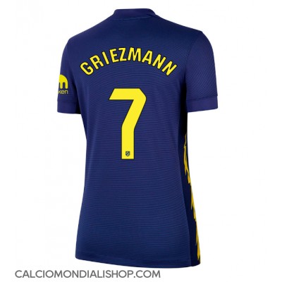 Maglie da calcio Atletico Madrid Antoine Griezmann #7 Seconda Maglia Femminile 2025-26 Manica Corta Maglie da calcio Atletico Madrid Antoine Griezmann #7 Seconda Maglia Femminile 2025-26 Manica Corta